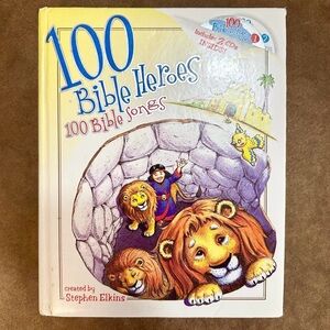 100 Bible heroes children's hardcover book